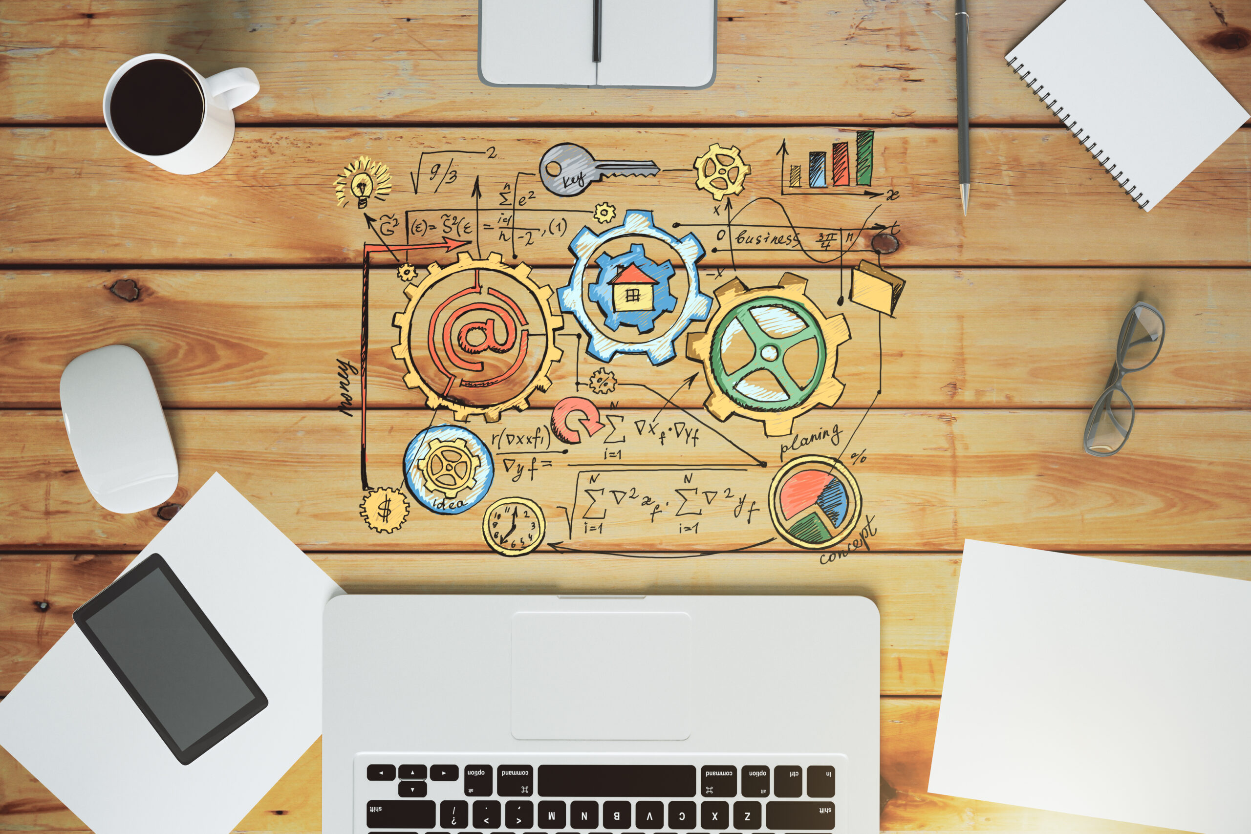 laptop-with-smartphone-diary-and-other-accessorie